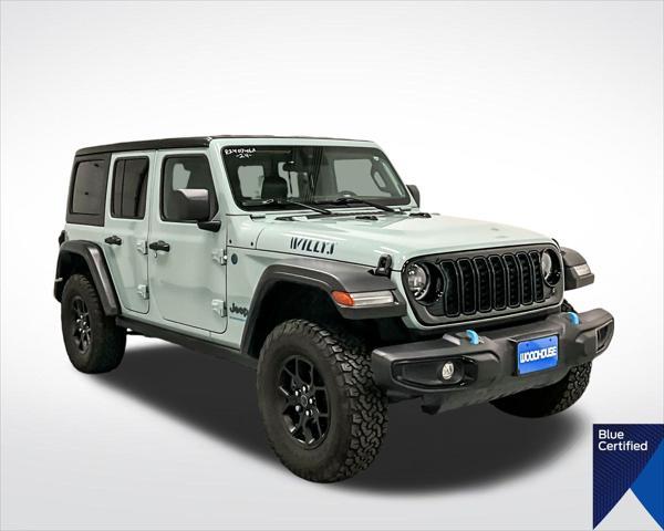 used 2024 Jeep Wrangler 4xe car, priced at $40,345