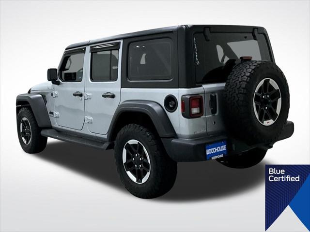 used 2023 Jeep Wrangler car, priced at $33,342