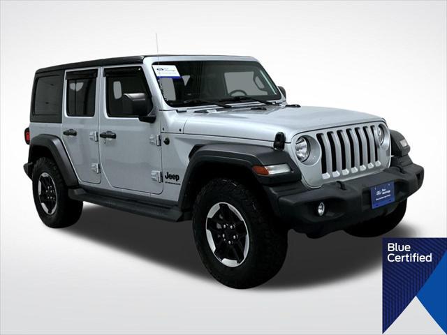 used 2023 Jeep Wrangler car, priced at $33,342