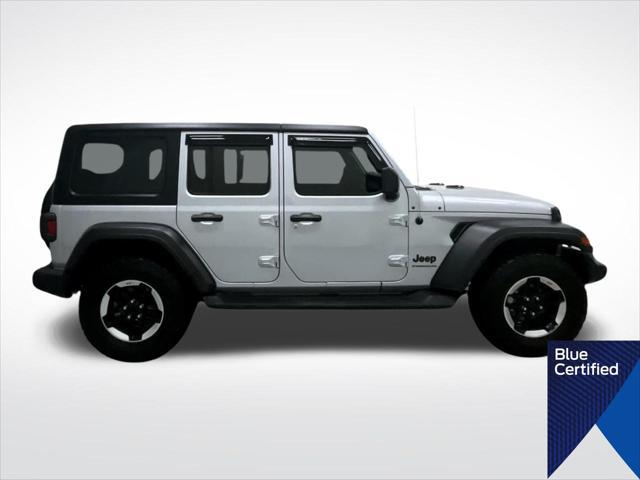used 2023 Jeep Wrangler car, priced at $33,342