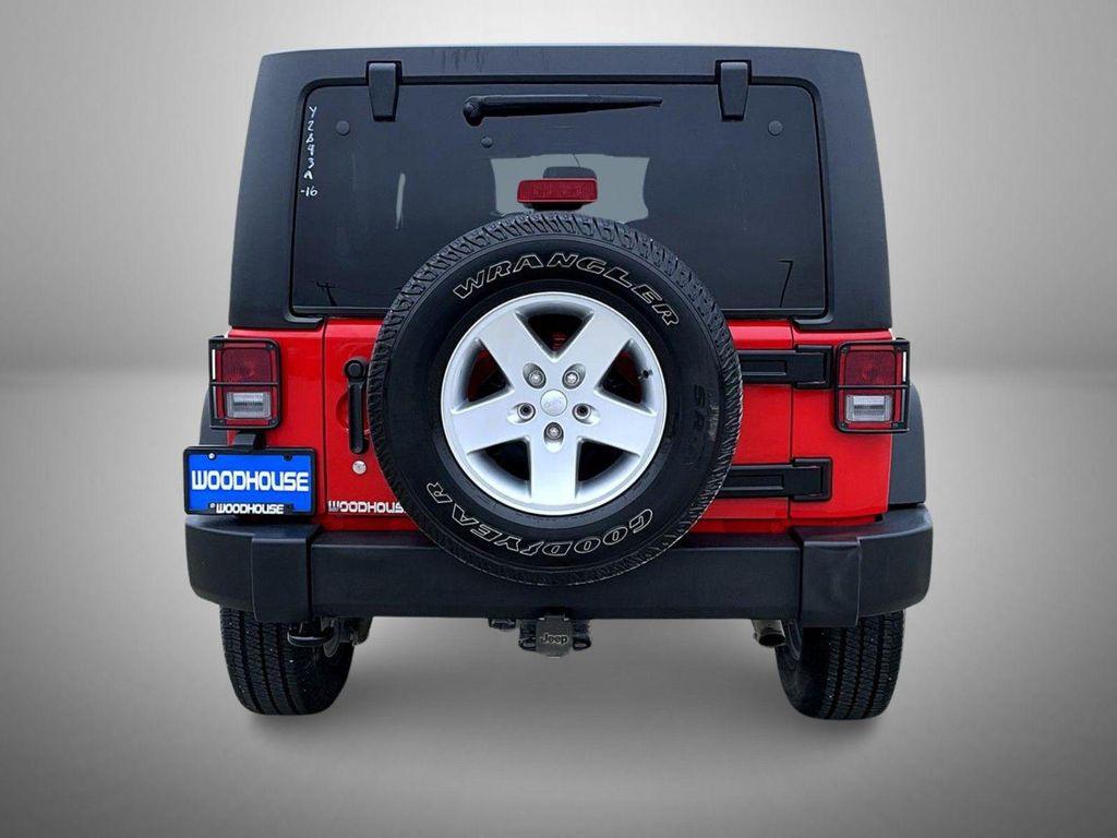 used 2016 Jeep Wrangler Unlimited car, priced at $16,345