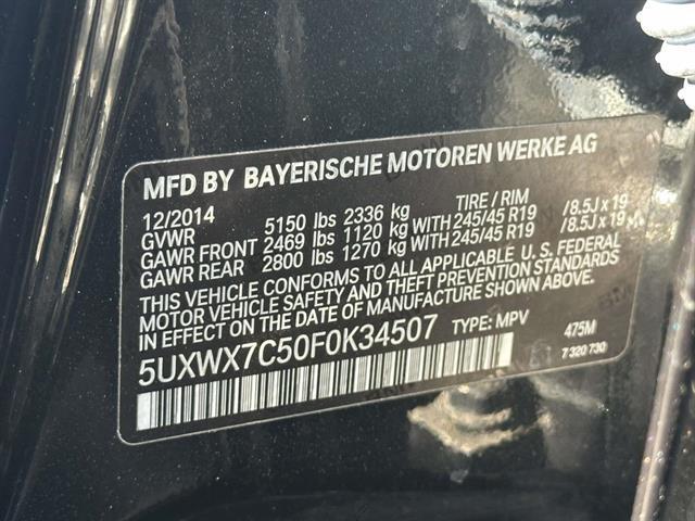 used 2015 BMW X3 car, priced at $15,499