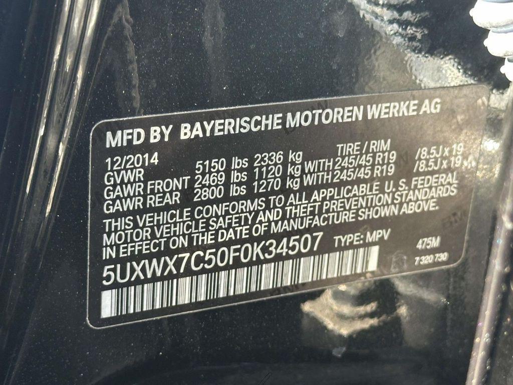 used 2015 BMW X3 car, priced at $15,499