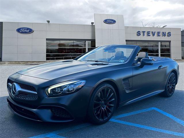 used 2020 Mercedes-Benz SL 450 car, priced at $50,998