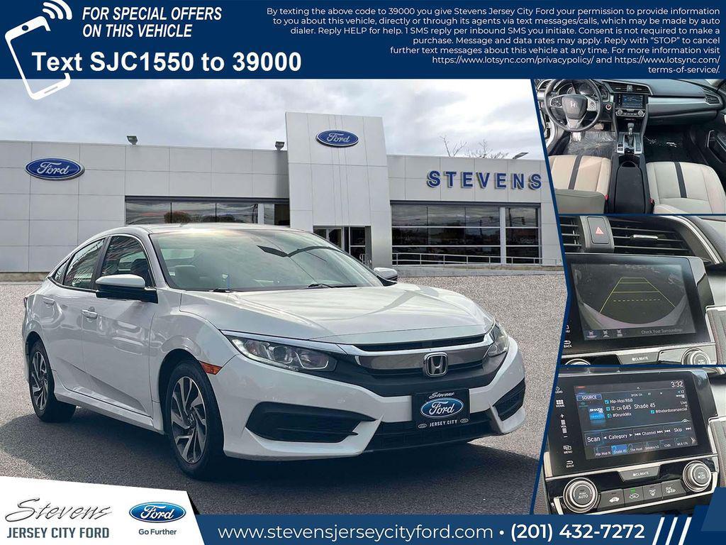 used 2017 Honda Civic car, priced at $14,338