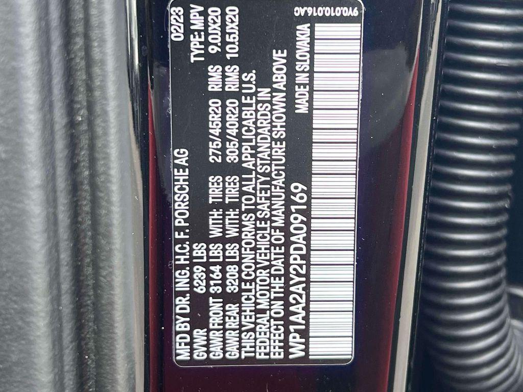 used 2023 Porsche Cayenne car, priced at $59,998