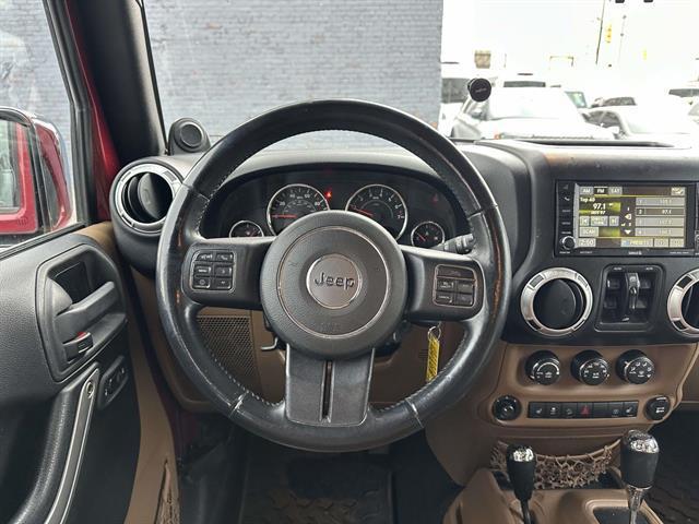 used 2013 Jeep Wrangler Unlimited car, priced at $14,998