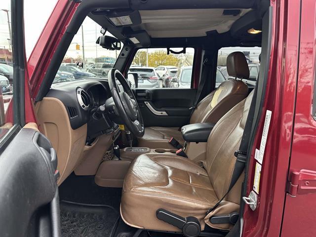 used 2013 Jeep Wrangler Unlimited car, priced at $14,998