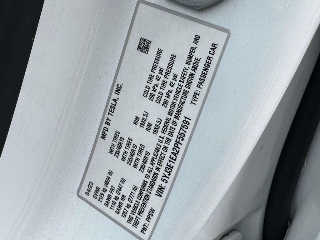 used 2023 Tesla Model 3 car, priced at $24,998