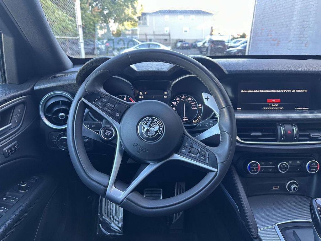 used 2018 Alfa Romeo Stelvio car, priced at $15,998