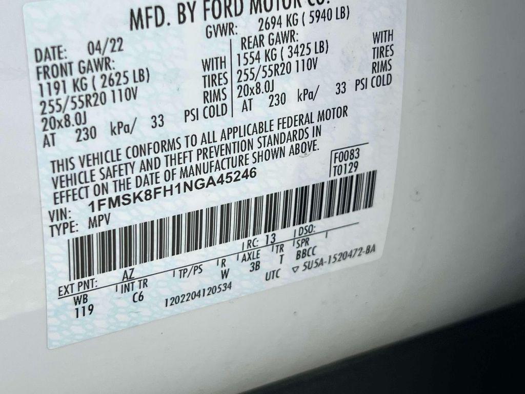 used 2022 Ford Explorer car, priced at $32,813