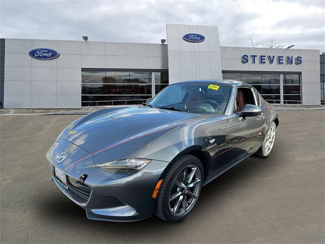 used 2022 Mazda MX-5 Miata RF car, priced at $24,998