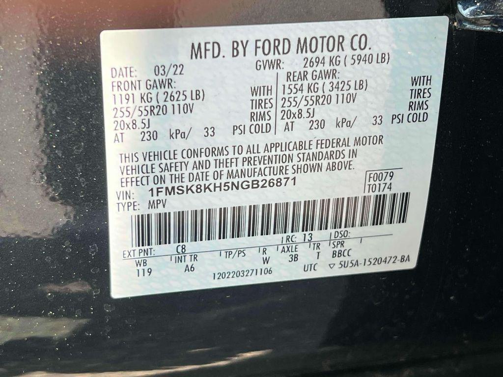 used 2022 Ford Explorer car, priced at $31,998