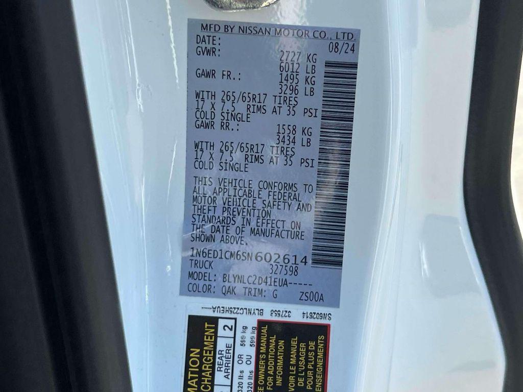 used 2025 Nissan Frontier car, priced at $31,998