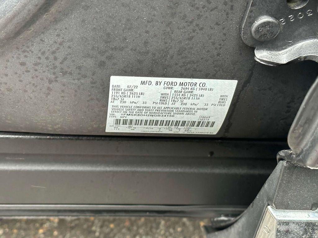 used 2022 Ford Explorer car, priced at $28,495