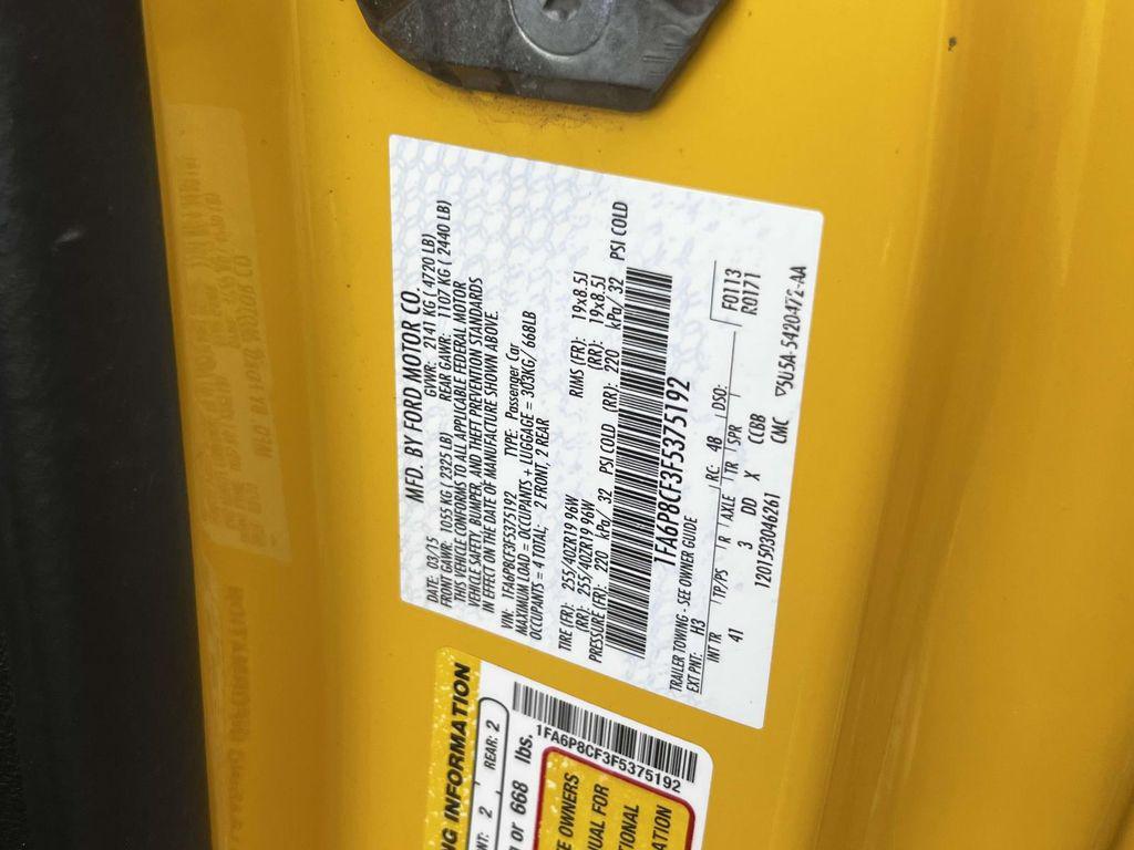 used 2015 Ford Mustang car, priced at $27,998