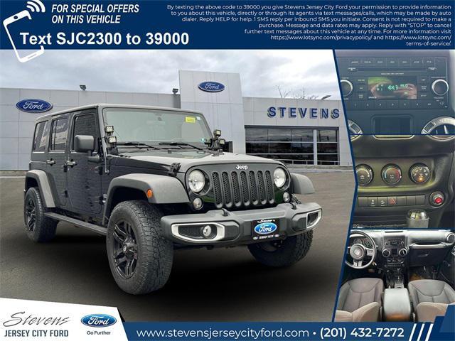 used 2015 Jeep Wrangler Unlimited car, priced at $14,990