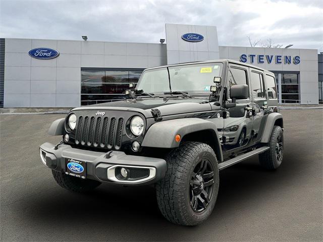 used 2015 Jeep Wrangler Unlimited car, priced at $14,990