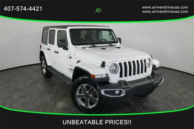 used 2021 Jeep Wrangler Unlimited car, priced at $25,888