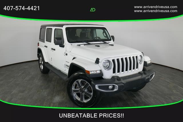 used 2021 Jeep Wrangler Unlimited car, priced at $25,999