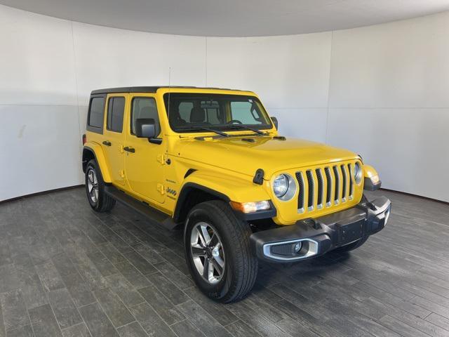 used 2021 Jeep Wrangler Unlimited car, priced at $19,988