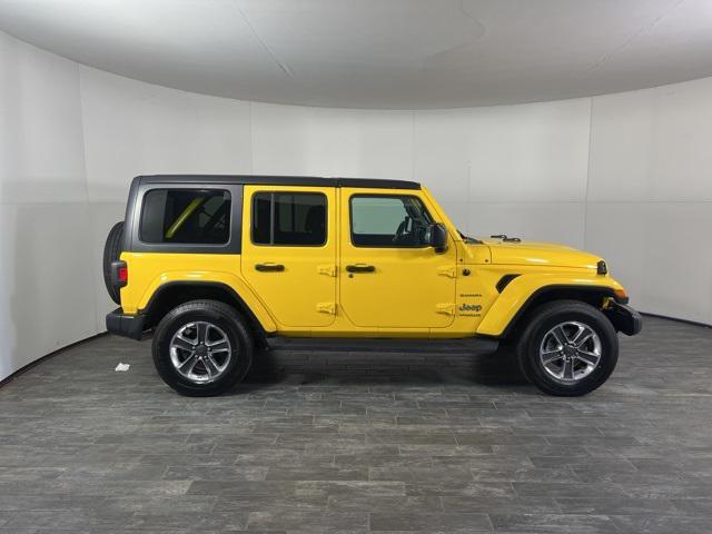 used 2021 Jeep Wrangler Unlimited car, priced at $19,988