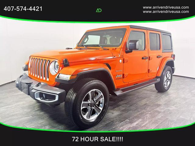 used 2020 Jeep Wrangler Unlimited car, priced at $26,128