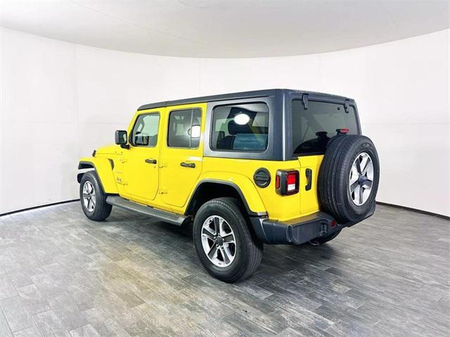 used 2021 Jeep Wrangler Unlimited car, priced at $26,988