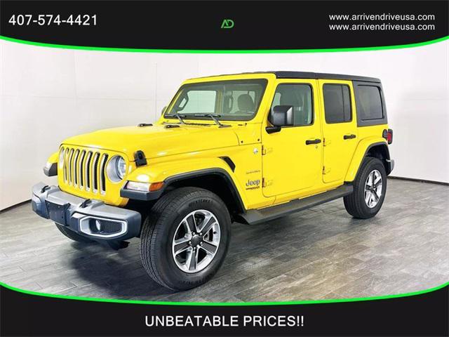 used 2021 Jeep Wrangler Unlimited car, priced at $26,988