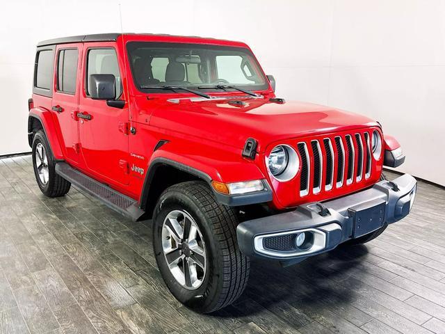 used 2021 Jeep Wrangler Unlimited car, priced at $24,827