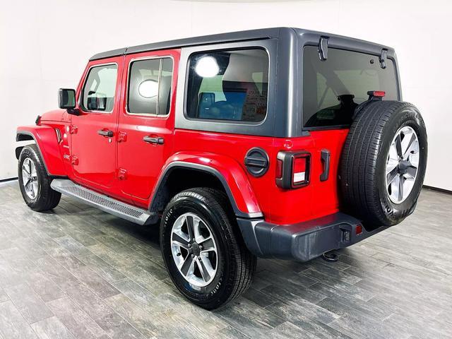 used 2021 Jeep Wrangler Unlimited car, priced at $24,827