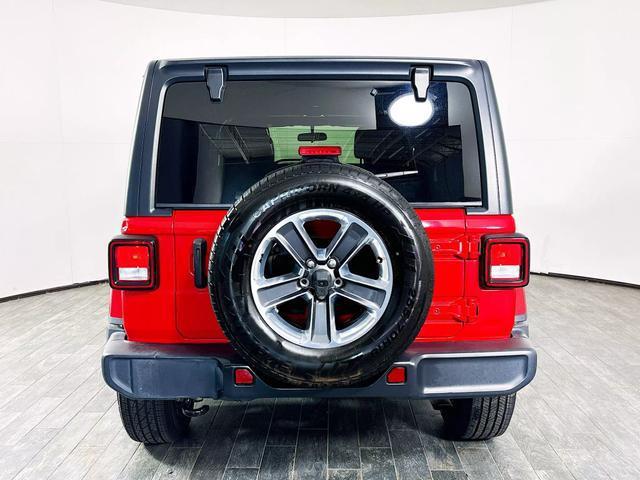 used 2021 Jeep Wrangler Unlimited car, priced at $24,827