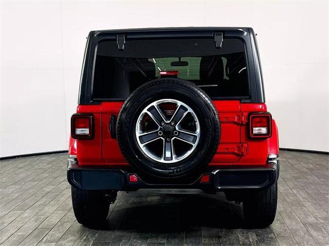 used 2021 Jeep Wrangler Unlimited car, priced at $24,127