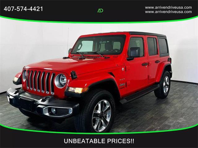 used 2021 Jeep Wrangler Unlimited car, priced at $24,127