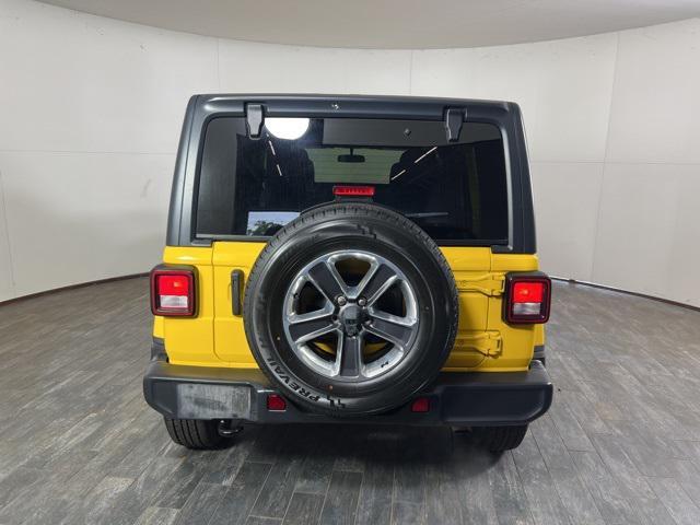 used 2021 Jeep Wrangler Unlimited car, priced at $19,888