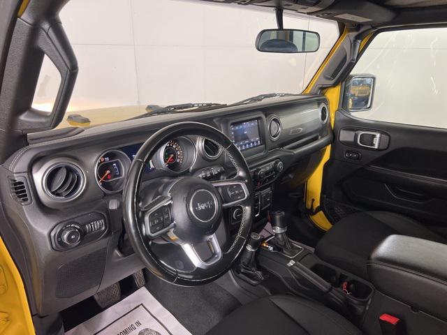 used 2021 Jeep Wrangler Unlimited car, priced at $19,888