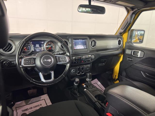used 2021 Jeep Wrangler Unlimited car, priced at $19,888