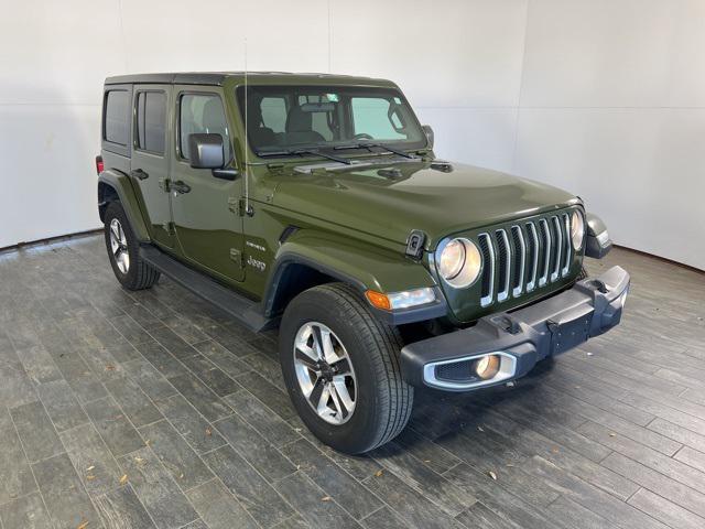 used 2021 Jeep Wrangler Unlimited car, priced at $21,488