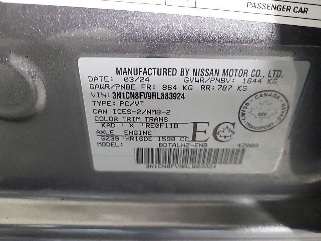 used 2024 Nissan Versa car, priced at $14,888