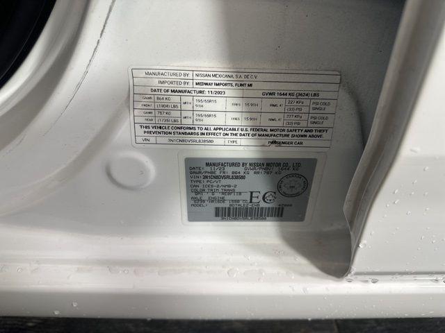 used 2024 Nissan Versa car, priced at $13,988