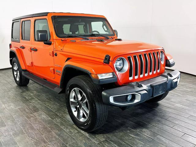 used 2020 Jeep Wrangler Unlimited car, priced at $26,527