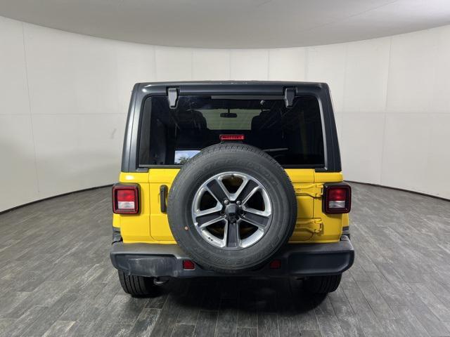 used 2021 Jeep Wrangler Unlimited car, priced at $25,988