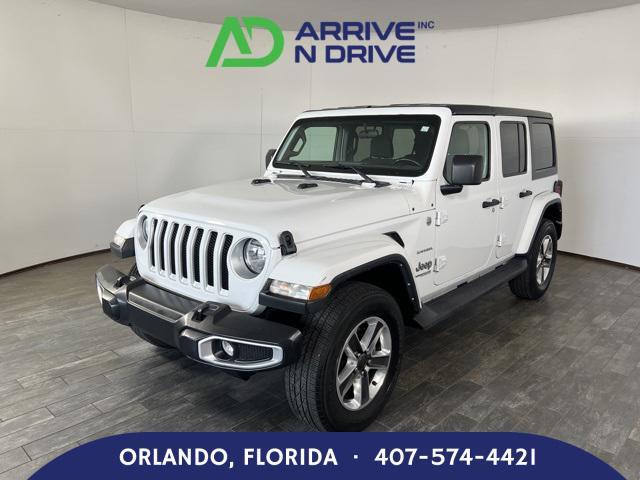 used 2021 Jeep Wrangler Unlimited car, priced at $20,888