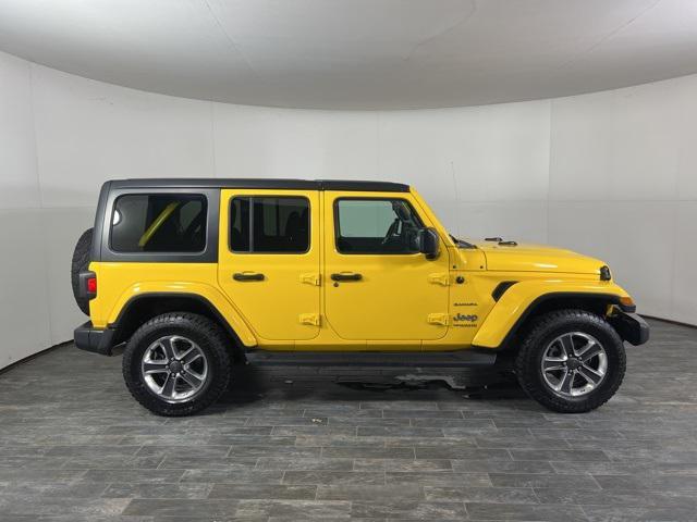 used 2021 Jeep Wrangler Unlimited car, priced at $19,588