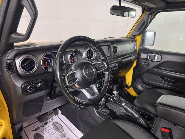 used 2021 Jeep Wrangler Unlimited car, priced at $19,588