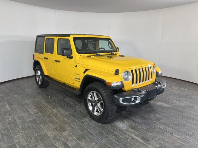 used 2021 Jeep Wrangler Unlimited car, priced at $19,588