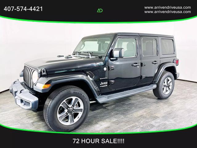 used 2021 Jeep Wrangler Unlimited car, priced at $25,988