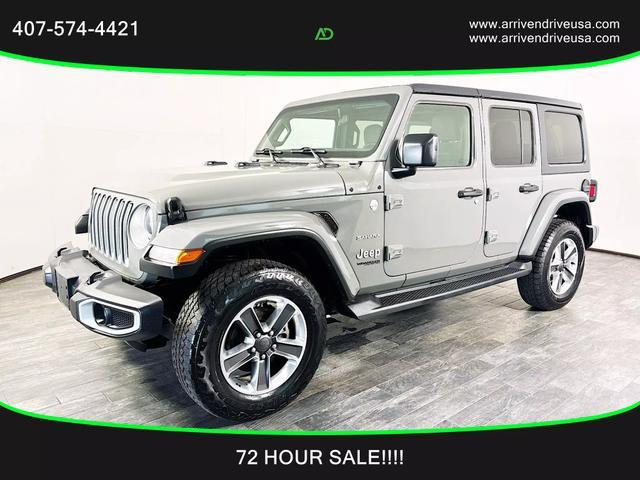 used 2021 Jeep Wrangler Unlimited car, priced at $24,428