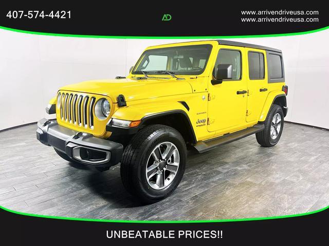 used 2021 Jeep Wrangler Unlimited car, priced at $31,888