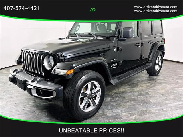 used 2021 Jeep Wrangler Unlimited car, priced at $24,888